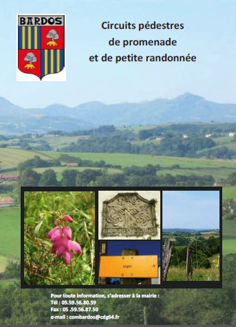 Page de garde des circuits pédestres de promenade et de petite randonnée